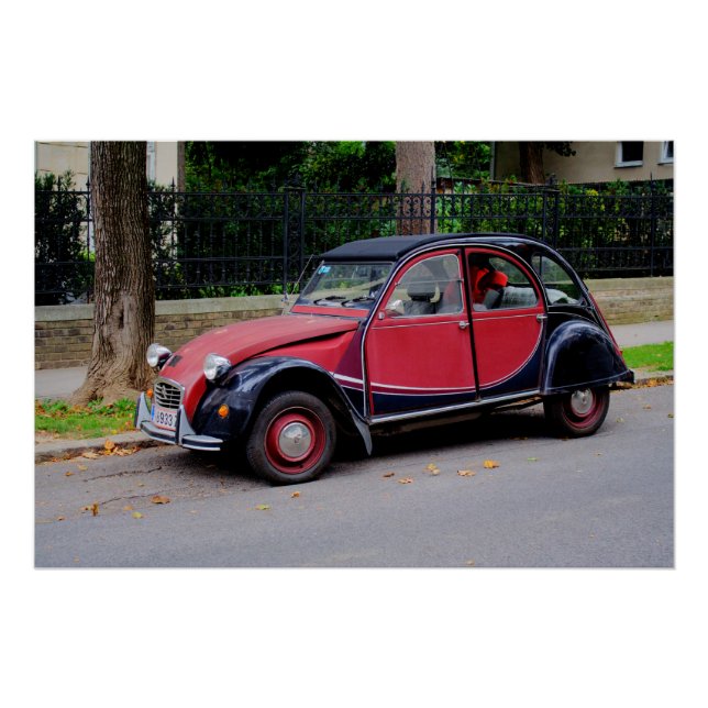Póster Citroen 2 CV Charleston (Frente)