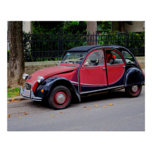 Póster Citroen 2 CV Charleston