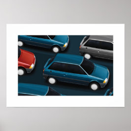 Póster Citroen AX