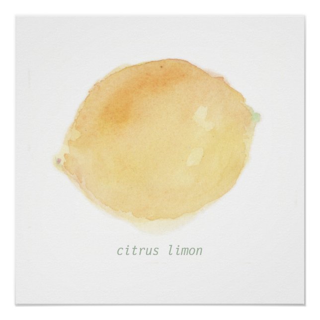 Póster citron (Frente)
