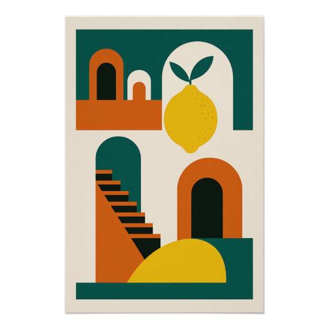 Póster Citron Méditerranéen -  (Frente)