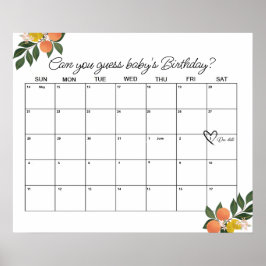 Poster Citrus Love Chá Date due