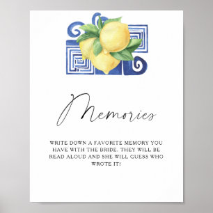 Poster Citrus - memórias com a noiva