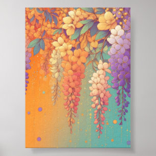 Poster Citrus Sunset Wisteria