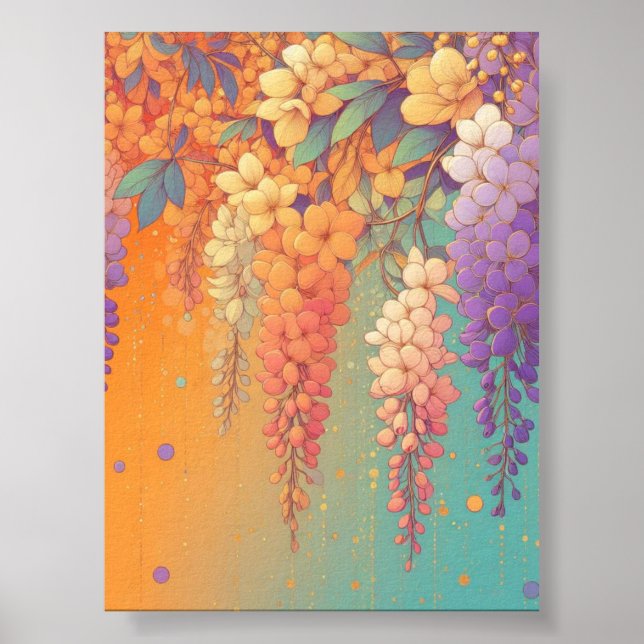 Poster Citrus Sunset Wisteria (Frente)