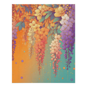 Póster Citrus Sunset Wisteria