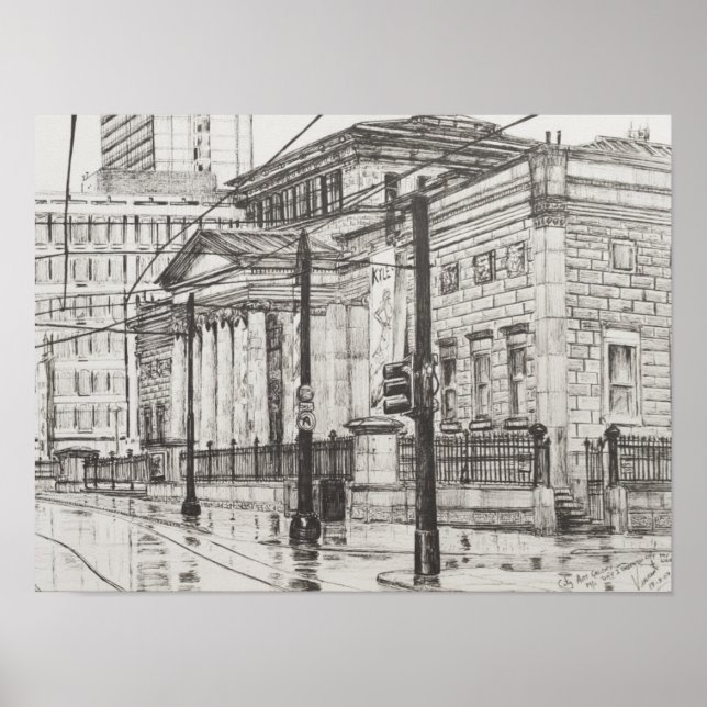 Póster City Art Gallery Manchester. 2007 (Frente)