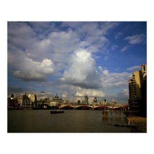 Póster City of London na década de 1990