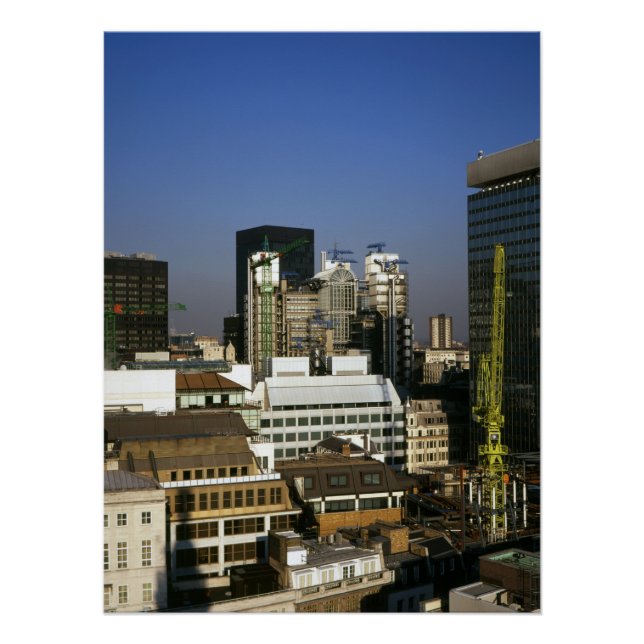 Póster City of London na década de 1990 (Frente)