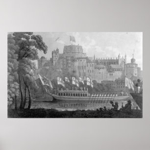 Poster City of London State Barge