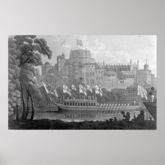 Poster City of London State Barge (Frente)
