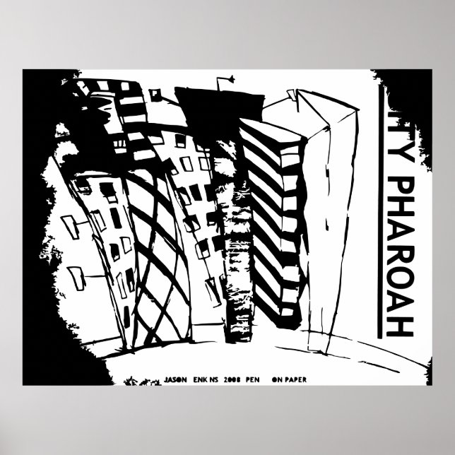 POSTER CITY PHAROAH (Frente)