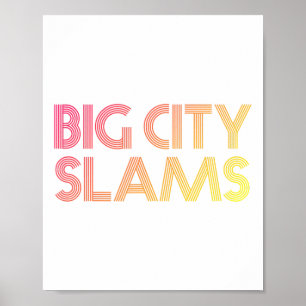 Poster City Slamda Ferda Boys Jogador de Hóquei Canadense