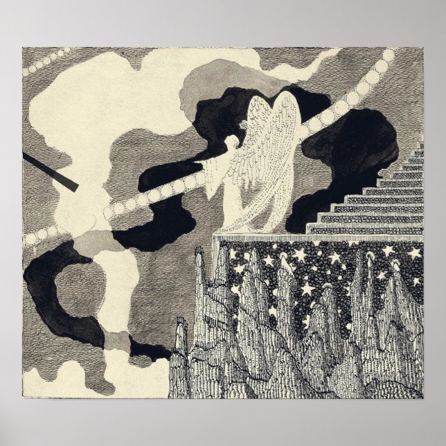Poster Ciurlionis - A Oferta III 1908 (Frente)