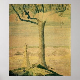 Poster Ciurlionis - Andante III 1908