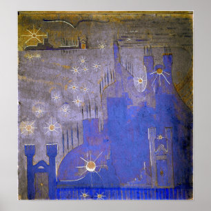 Poster Ciurlionis - I-Dar Sonata I Druskininkai 1907
