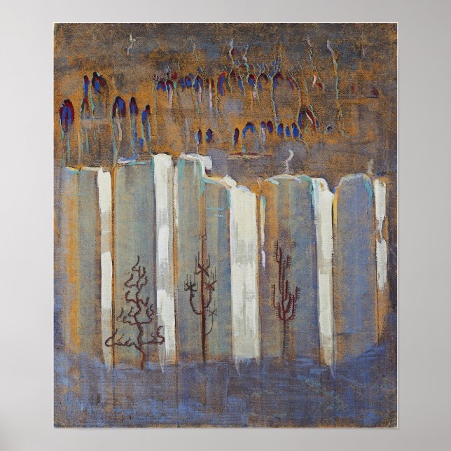 Poster Ciurlionis - Inverno III 1907 (Frente)