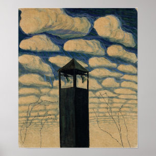 Poster Ciurlionis - Motivo de Primavera II 1907