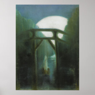 Poster Ciurlionis - Noite I 1904