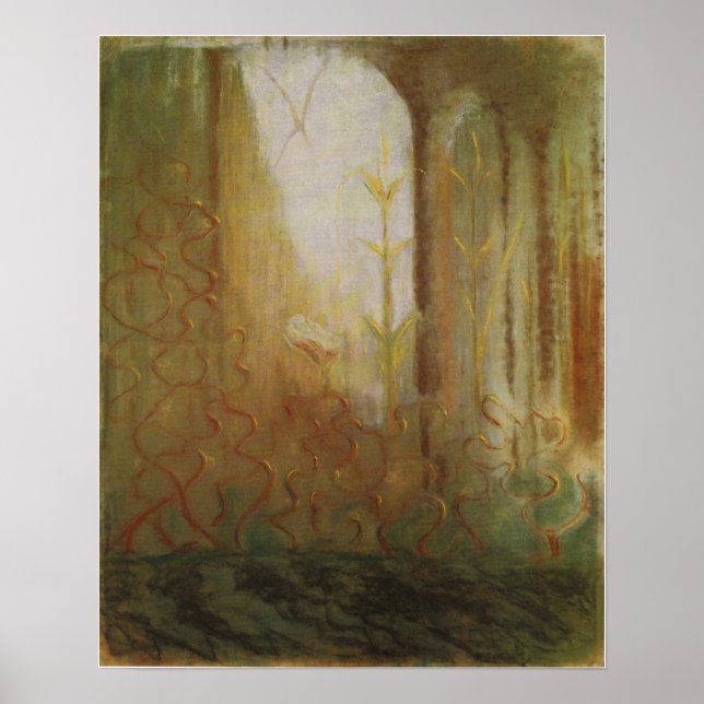 Poster Ciurlionis - O Mundo de Marte 1904 (Frente)