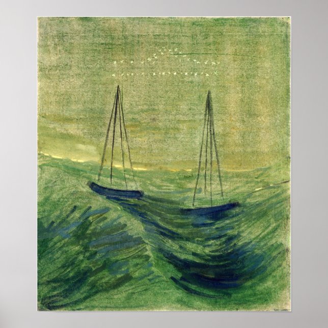 Poster Ciurlionis - Sol Está Passando por Libra 1906 (Frente)