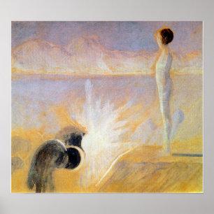 Poster Ciurlionis - Sonho de Joseph em 1906