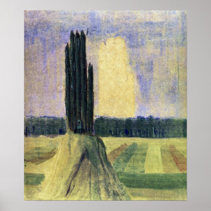 Poster Ciurlionis - Verão de 1907