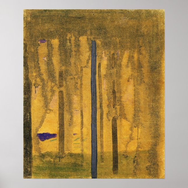 Poster Ciurlionis - Verão III 1907 (Frente)