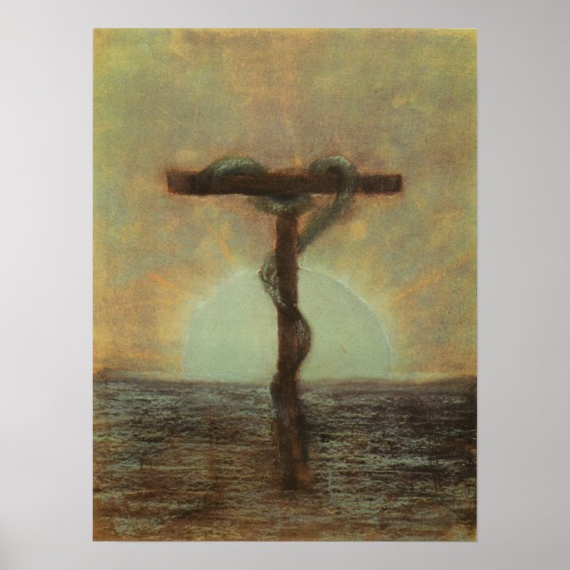 Poster Ciurlionis - Visão 1904 (Frente)