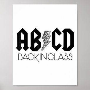 Poster Ck Abcd Em Cl Leopard Ck Para Crianças De Professo