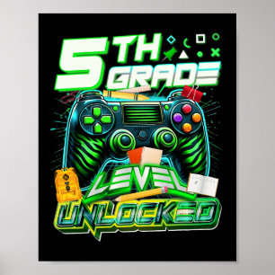 Poster Ck Para Escola Nível 5º Ano Desbloqueado Gamer Pri