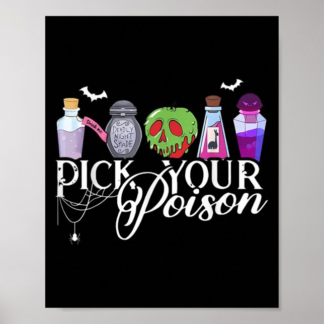 Poster Ck Your Ison Cute Halloween Soky Trick Or Treat  (Frente)
