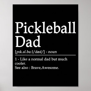 Poster Ckleball Engraçado Ckleball Pai Citação Definição