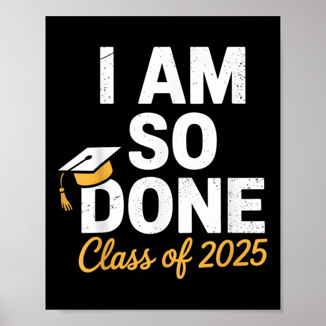 Poster Cl De 2025 Eu Já Terminei A Graduação Para Ele. (Frente)
