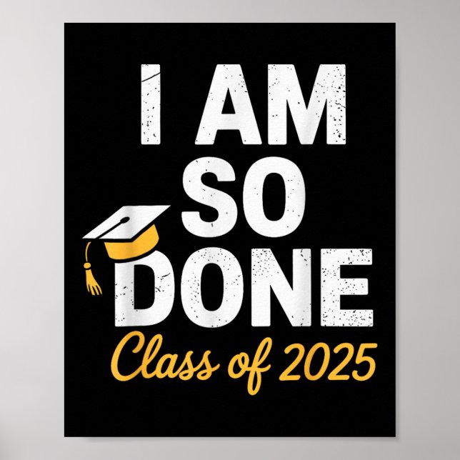 Poster Cl De 2025 Eu Já Terminei A Graduação Para Ele. (Frente)