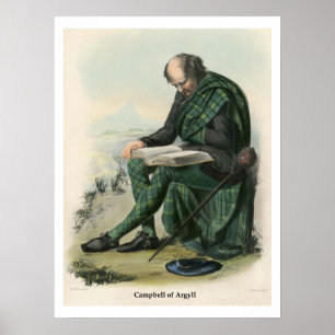 Poster Clã Campbell de Argyll