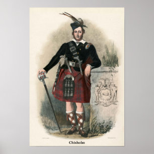Póster Clã Chisholm