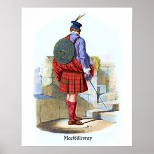Poster Clã MacGillivray por R.R. McIan
