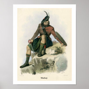 Poster Clã Mackay