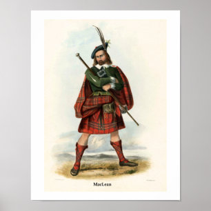 Poster Clã MacLean