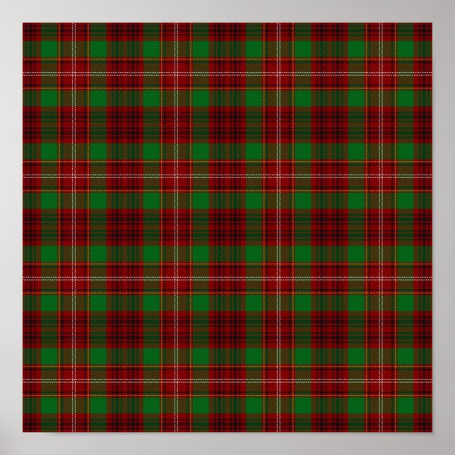 Poster Clan Ainslie Tartan - Download Digital (Frente)