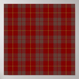 Poster Clan Bryce Tartan - Download digital
