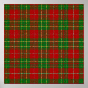 Poster Clan Burnett Tartan - Download digital