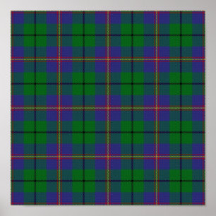 Poster Clan Carmichael Tartan - Download digital
