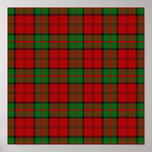 Poster Clan Dunbar Tartan - Download Digital