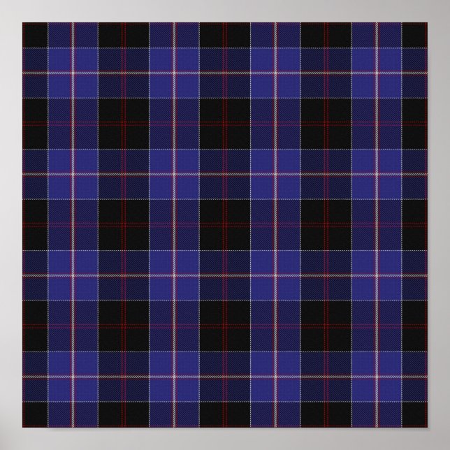 Poster Clan Dunlop Tartan - Download Digital (Frente)