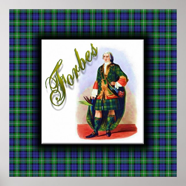 Póster Clan Forbes Scottish Dream (Frente)