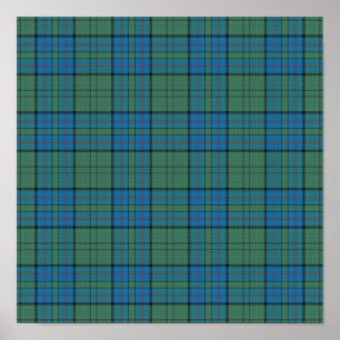 Poster Clan Lockhart Tartan - Download digital