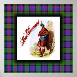 Póster Clan MacDonald Scottish Dream