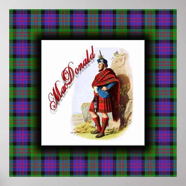 Póster Clan MacDonald Scottish Dream (Frente)